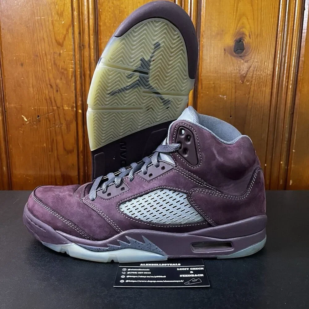 2023 Jordan 5 Retro SE Burgundy Size 9.5 Men (DZ4131-600) NO BOX